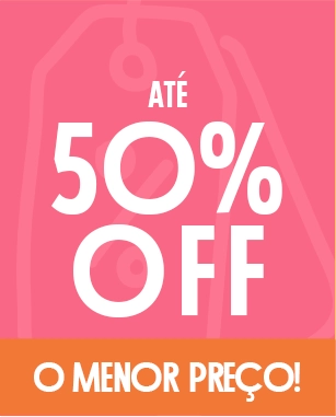 Até 50% OFF — O menor preço!